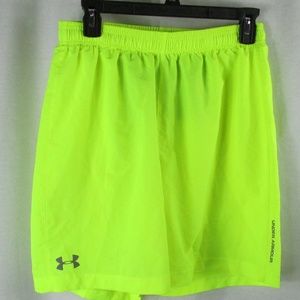 yellow under armour shorts